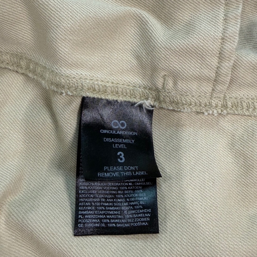 The North Face Utility Canvas Overshirt Shacket NF0A7ZYN Tan Mens XXL Cotton - Picture 14 of 16